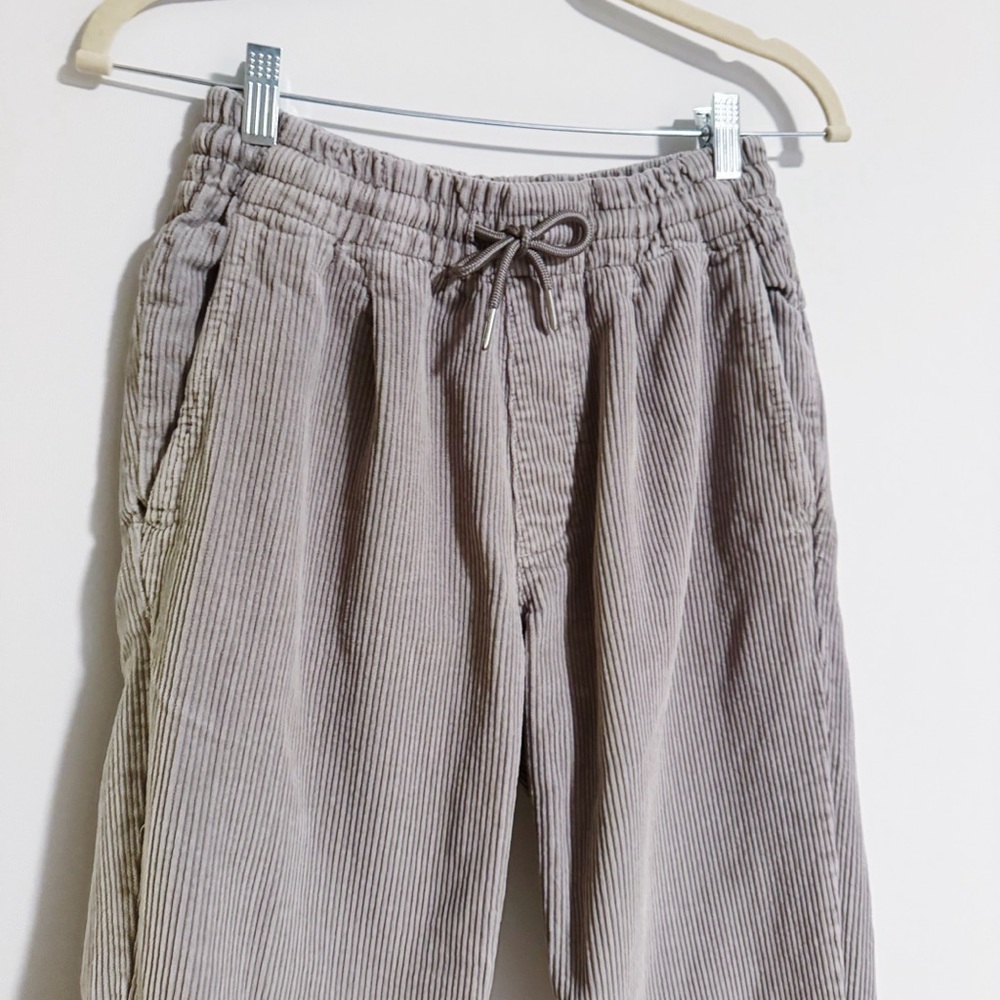 Zara - Grey Corduroy Pants - Picture 2 of 5
